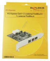PCI EXPRESS KARTE > 2 X EXTERN FIREWIRE B + 1 X EXTERN FIREW