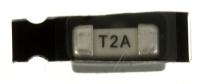 2,0A-T SMD-ZEKERING TRAAG 2410 (6,1X2,54MM.)