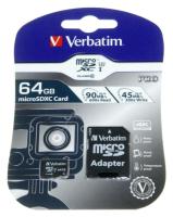 MICRO-SDXC GEHEUGENKAART PRO UHS-3, 64GB CLASS-10 INCL. ADAPTER