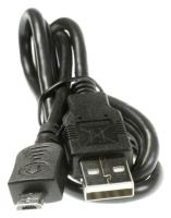 CABLE.MICRO-USB.BLACK.0.7MM.Z520