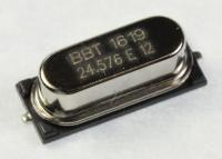 4 CRYSTAL-SMD, 24.576MHZ, 20PPM, 28-AAN, 12PF,
