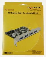 PCI EXPRESS KARTE > 4 X EXTERN USB 3.0
