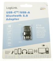 BLUETOOTH 5.0 ADAPTER, USB 3.2, USB-A EN USB-C