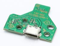 JDS-011 MICRO-USB-BUCHSE M. PLATINE FÜR PS4 CONTROLLER