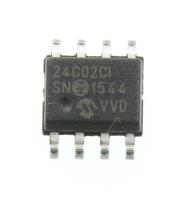 24C02CI EEPROM SERIAL 2K, SMD, 24C02, SOIC8