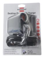 DESKTOP-POWER USB-CHARGER EIT 2X USB-2.0-LADER 2100MA 2-VOUDIG