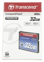 32GB TRANSCEND COMPACT FLASH KAART 400X