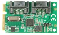 MINIPCIE I /O PCIE VOLL GRÖSSE 2 X SATA 6 GB /S