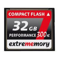 COMPACT-FLASH 32GB PERFORMANCE 300X GEHEUGENKAARTEXTREMEMORY