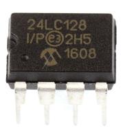 24LC128 EEPROM SERIAL 128K, 24LC128,DIP8 TYP: