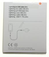 LIGHTNING LIGHTNING >> USB KABEL -MET MFI- 2 MTR