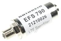 EFS 790 LTE-SPERFILTER 790MHZ LOW-PASS, SPERDIEPTE 50DB.