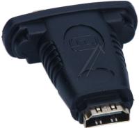 HDMI-CONTRA / DVI-I CONTRA 24+5 ADAPTER VERGULD