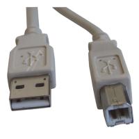 USB-KABEL, USB-A-STEKER / USB-B-STEKER, 1,8MTR.