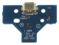JDS-001 MICRO-USB-2.0-B-CONTRA + PRINT VOOR PS4 CONTROLLER