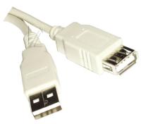 USB-VERLENGKABEL USB-A STEKER /CONTRA 5,0MTR.