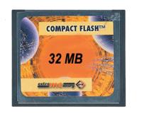 COMPACT-FLASH 32MB COMPACT-FLASH GEHEUGENKAART