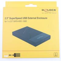EXTERNES GEHÄUSE FÜR 2.5 SATA HDD / SSD MIT SUPERSPEED USB TYP MICRO-B BUCHSE - WERKZEUGFREI