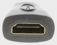 ADAPTER, HDMI-A-CONTRA / HDMI-C-STEKER (MINI) ZWART