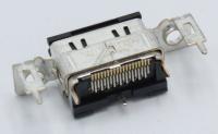 HDMI-CONNECTOR 19P, 2-ROW, FEMALE SMD-S