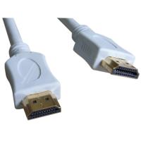 HDMI-KABEL HS+E STEKER /STEKER, 5,0MTR. WIT
