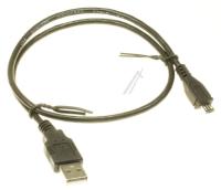 USB2.0-KABEL TYP-A STEKER /TYP-B MICRO STEKER 0,5M, ZWART